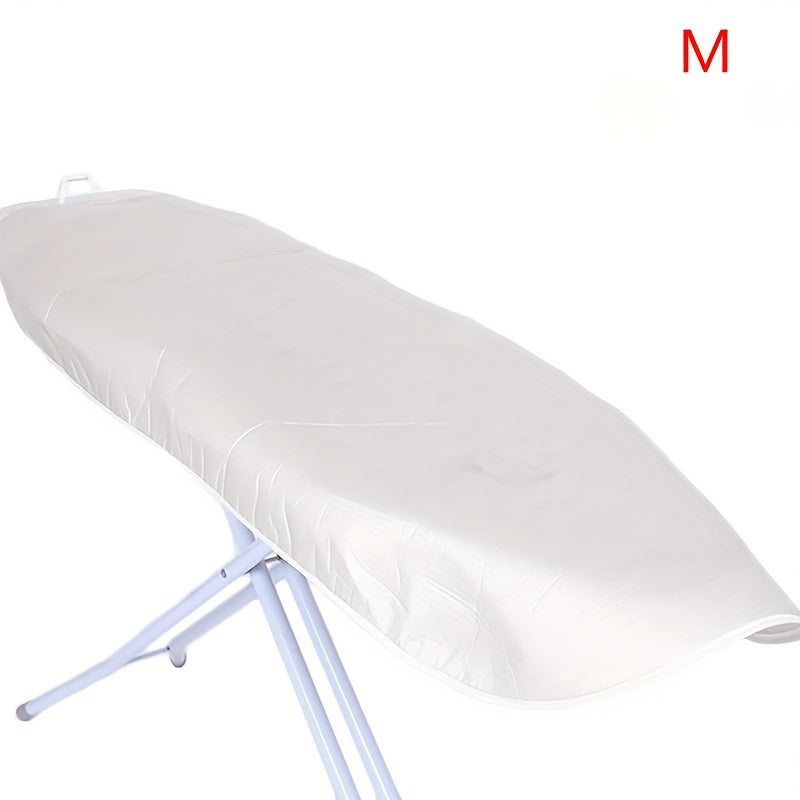 Universal silver-coated ironing board cover with 4mm thick heat-reflective pad designed for efficient heat distribution. Available in 2 sizes, this non-electric ironing accessory ensures smooth ironing experience.