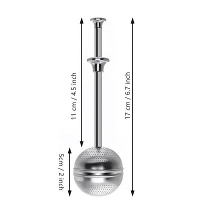 Premium 304 Stainless Steel Tea Ball Infuser crafted for Brewing Tea, Now Ready for Purchase.