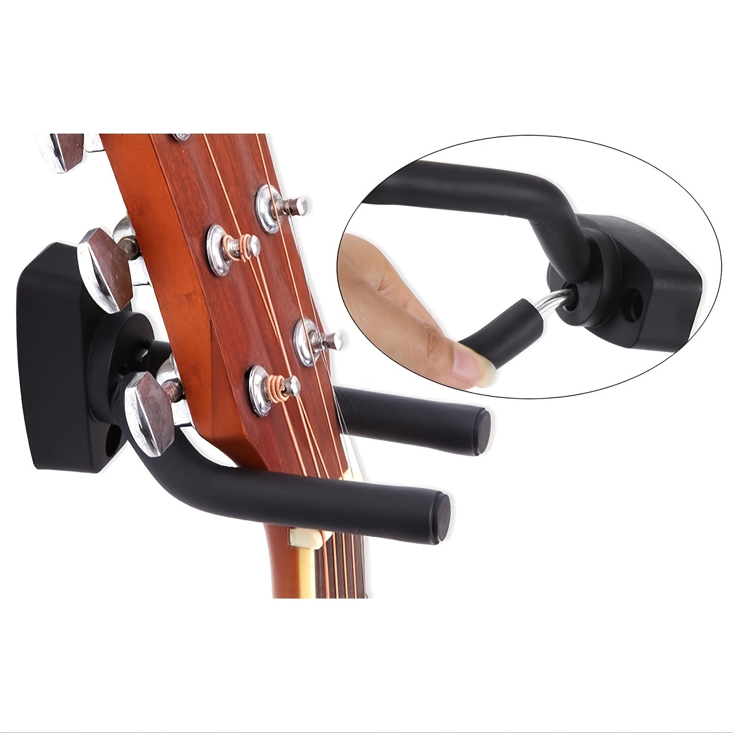 Guitar hooks, accessories, wall hooks for ukuleles, metal racks for hanging guitars, guitar wall mount.