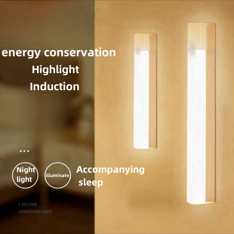 Intelligent USB magnetic light for human body induction, suitable for wardrobe, cabinet, and office shoe cabinet use.