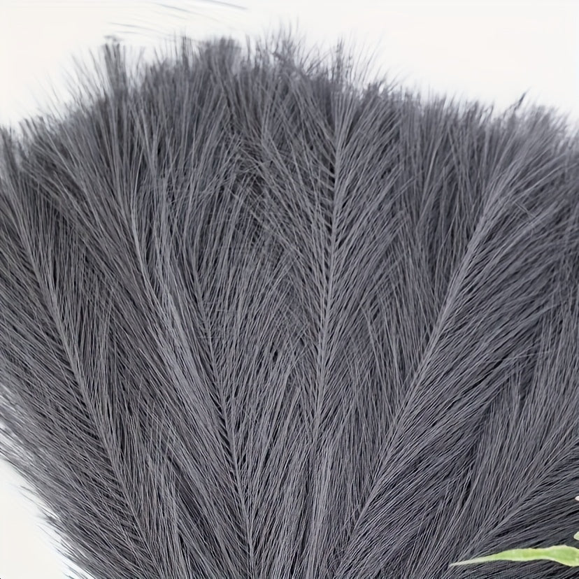 10 artificial reed Pampas grass flowers, 42.93 cm tall, perfect for Bohemian decor in any room or event