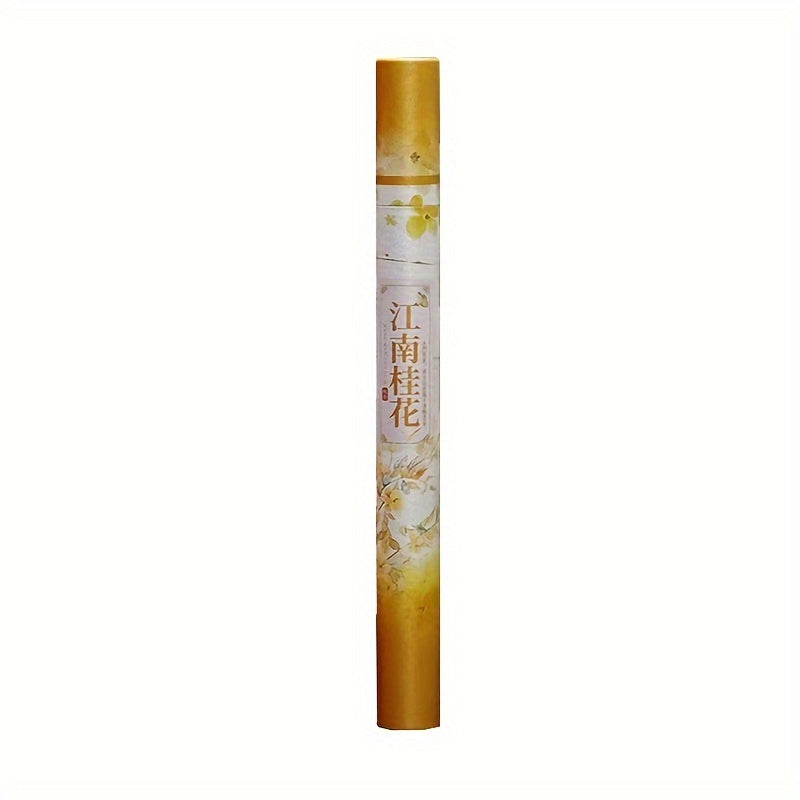 40 pieces of floral-scented incense sticks (20g each) in Osmanthus, Lavender, and Rose scents for air purification, odor elimination, and a luxurious home fragrance experience for women.