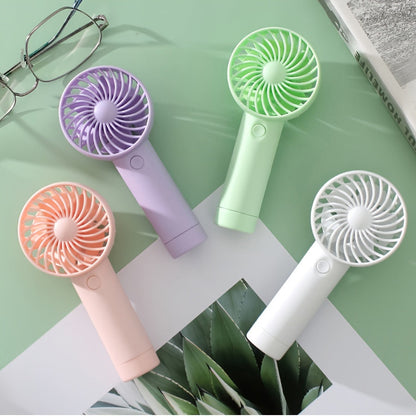 Portable Mini Fan, USB Rechargeable, Ideal for Indoor and Outdoor Use, Silent Operation, Fashionable and Cute Design, Perfect for Office and Desktop Settings