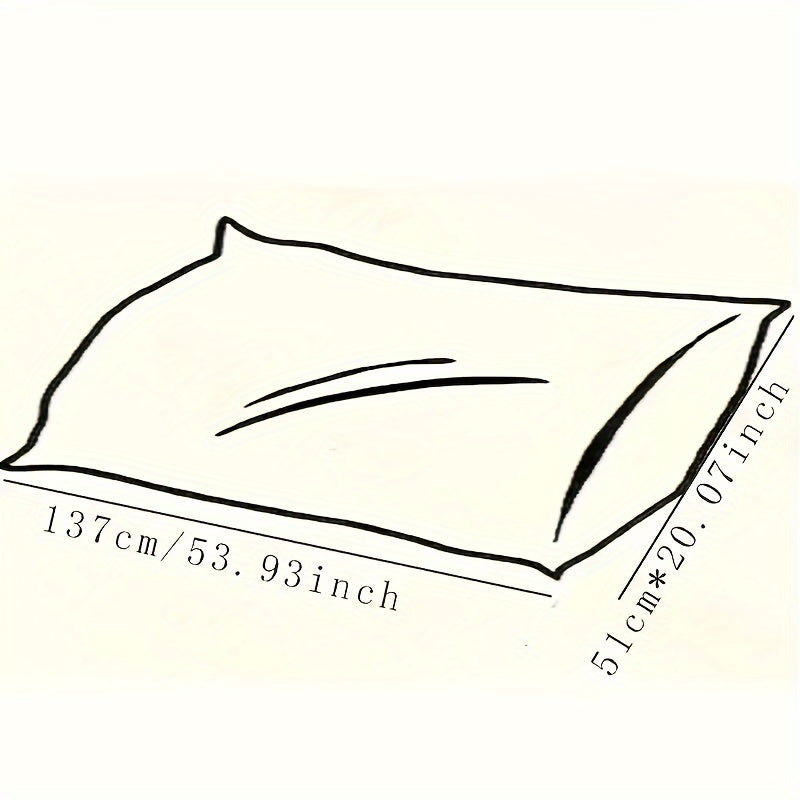 One or two pieces of white pillowcases without pillow core, made of soft and breathable fabric. These pillowcases are soft, comfortable, and suitable for use in bedrooms, guest rooms, lounges, hotels, B&Bs, and school dormitories.