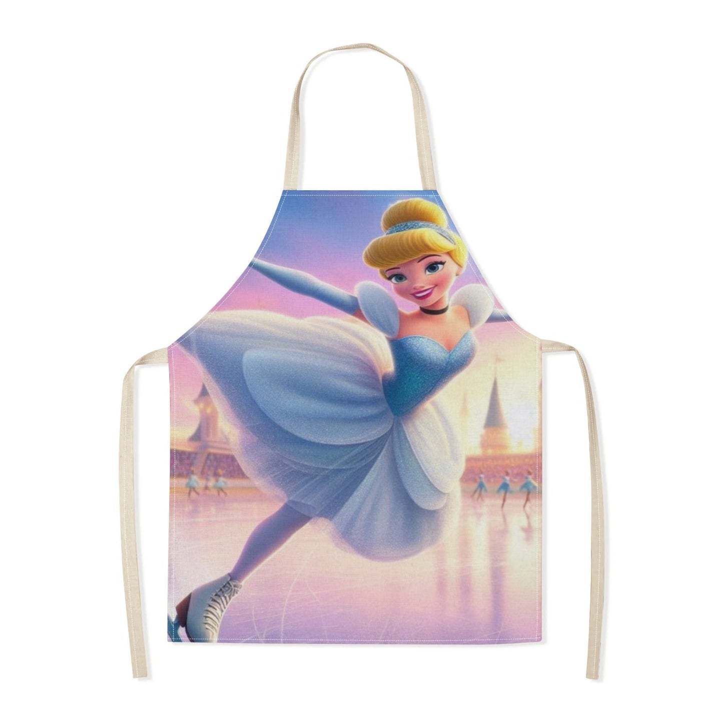 Stay dry and mess-free with the Disney Elsa Waterproof Apron. Featuring a vibrant cartoon print and made from durable polyester, this apron is perfect for home, restaurants, cafes, and more. The stylish and simple design includes an adjustable neck strap