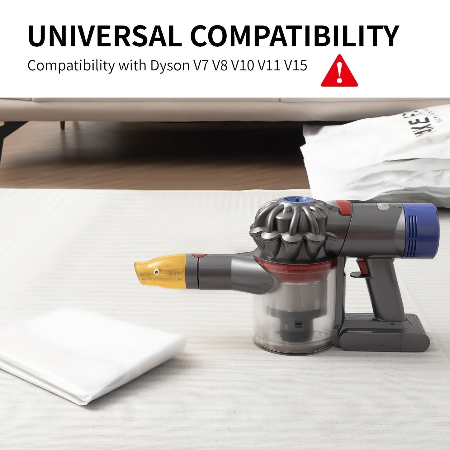 Upgrade your Dyson vacuum cleaning experience with this versatile accessory kit. Compatible with V7, V8, V10, V11, and V15 models, it includes cordless air pump attachments and mini heads for efficient cleaning.