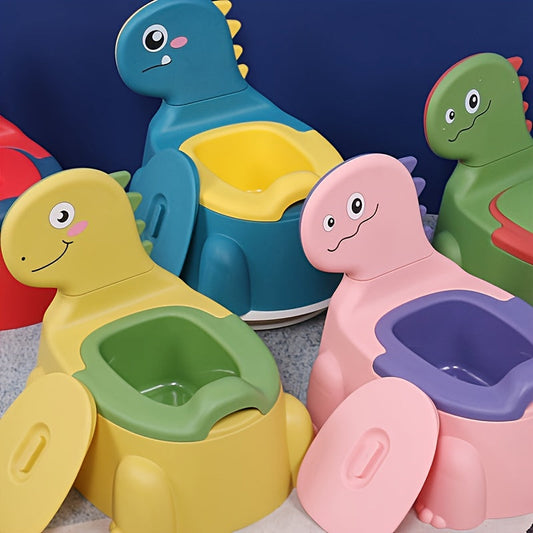 Potty training made fun with a dinosaur-themed 1pc Potty Chair. The perfect gift for Christmas, Halloween, Thanksgiving, Easter, or New Year's!