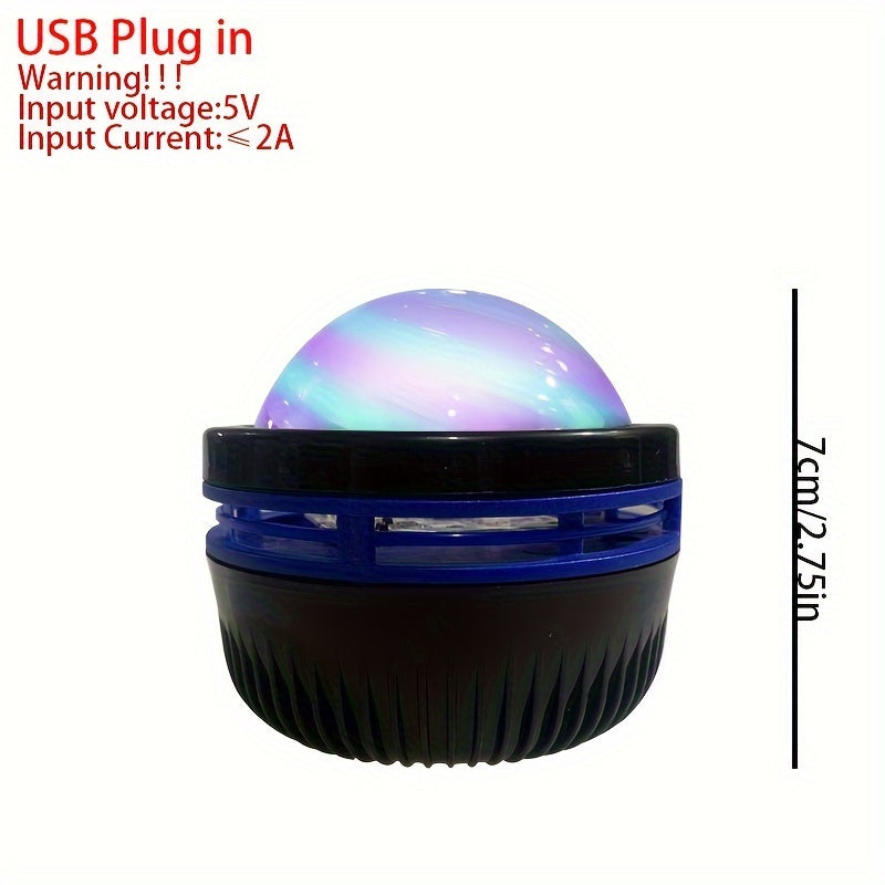 USB powered projection lamp with modern style, adjustable lighting, and multiple color options. Ideal for various rooms and occasions.