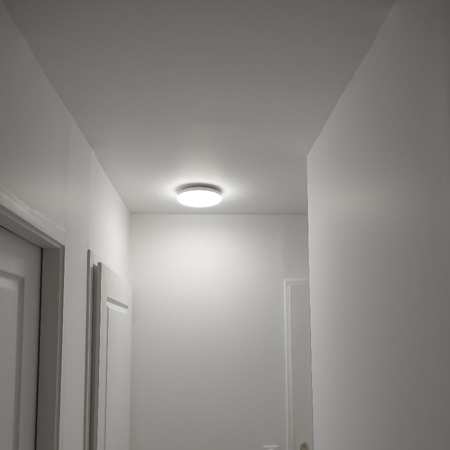 Modern LED Ceiling Light with PIR Motion Sensor, 12W Energy Saving Lamp for Living Room, Aisle.