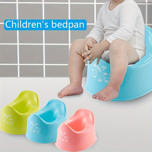 Sturdy Plastic Toilet Seat for Kids' Potty Training - Suitable for Boys and Girls, Perfect for Young Children