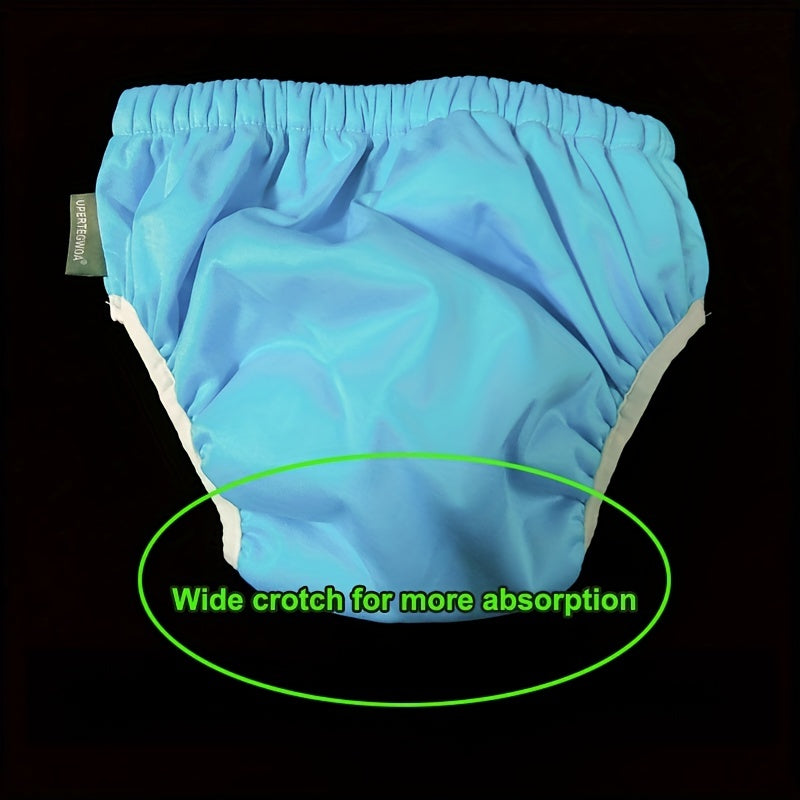 1 Washable Diaper for Teens and Adults, Leak-proof and Breathable Cloth Diaper, Reusable Diaper Suitable for 35-95kg, Perfect Gift for Christmas, Halloween, or Thanksgiving Day