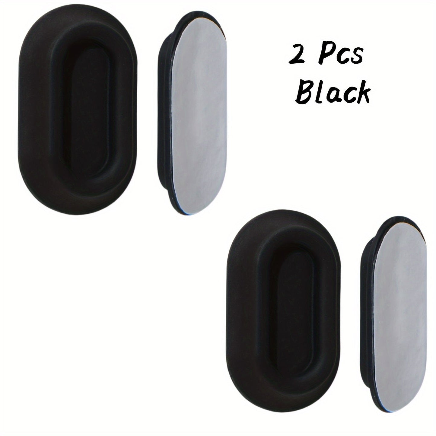 Circular magnetic remote control brackets available in sets of 2, 5, or 10. This casual style silicone wall-mounted hook is practical and features anti-slip strong adhesive, eliminating the need for drilling.