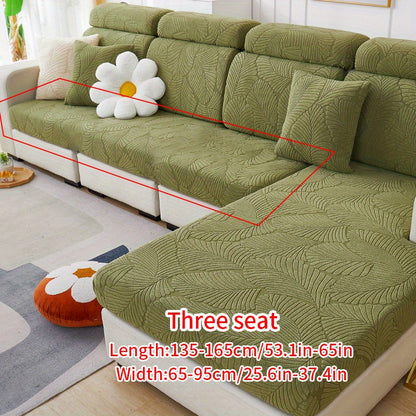 Non-slip elastic sofa slipcover protects furniture year-round in any room.