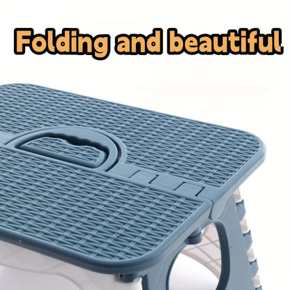 Portable Folding Stool for Home and Outdoor Use - Lightweight and Simple Design, Perfect for Fishing, Camping, and Events