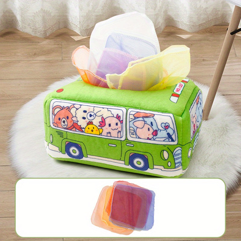 Introducing Baby's Magic Tissue Box: An Innovative Educational Toy for Sensory Exploration and fine motor skill development - Ideal for Children's Play and Learning! The Perfect Gift for Christmas and Halloween!