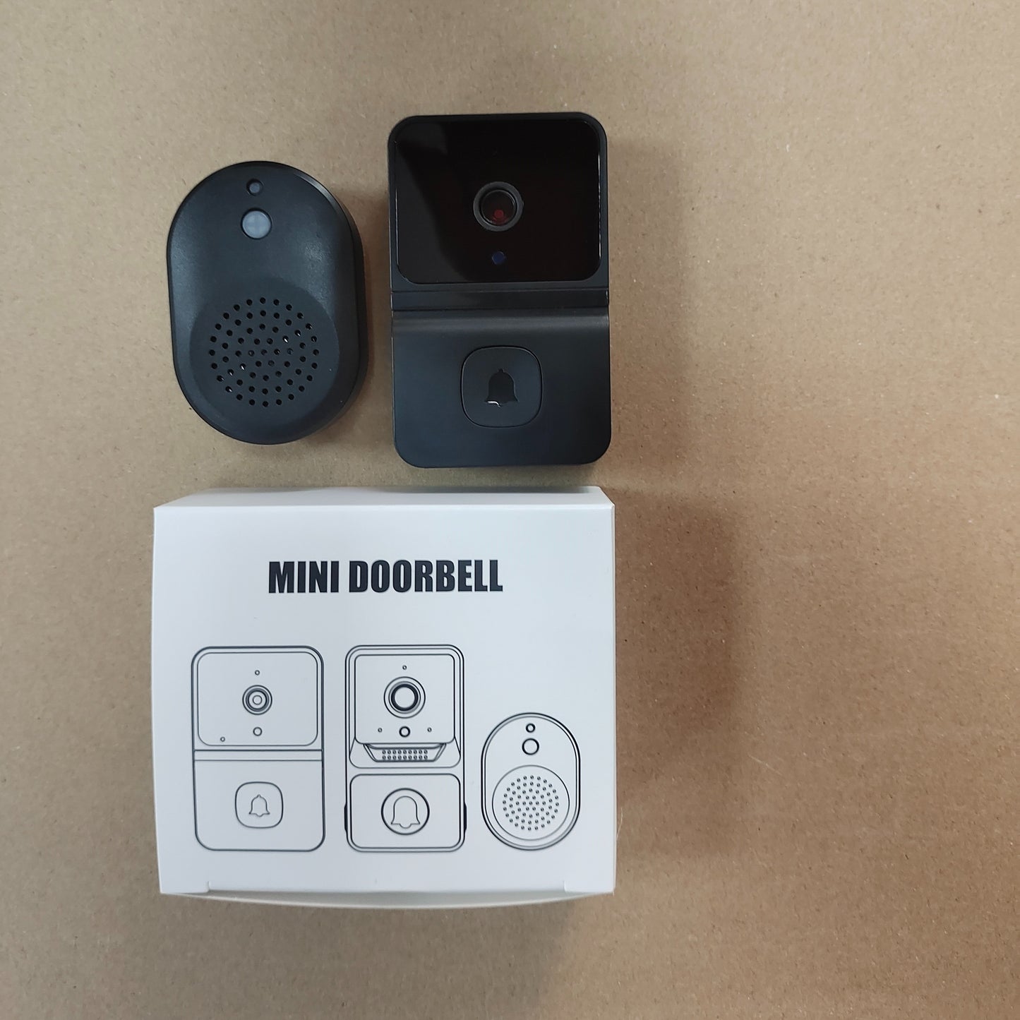 Wireless Smart Visual Doorbell with Long Standby and APP Remote Intercom