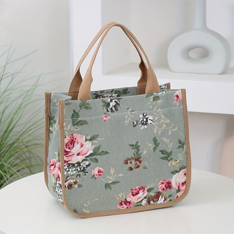 Stay stylish and organized with our versatile Canvas Lunch Bag, perfect for work, picnics, and travel. This insulated tote features a large capacity, trendy floral print, and is hand washable with mixed patterns. Keep your food fresh all day long with