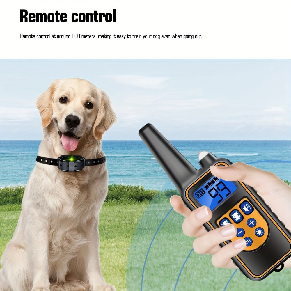 Bestselling European dog training collar with dual vibration mode for anti-barking.