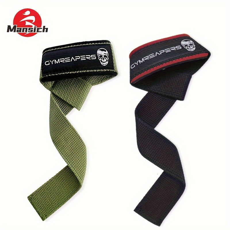 1 Pair of Adjustable Sports Wrist Guards for Weightlifting and Strength Training.