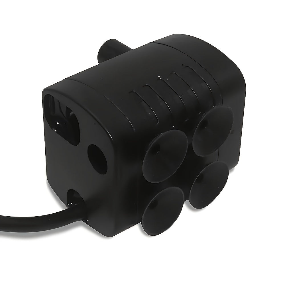 1pc AquaFlow USB Mini Water Pump, 53GPH/200L/H, low noise, submersible pump for aquariums, fountains, and filtration systems. Operates at ≤36V with power mode USB, no battery needed. Ideal