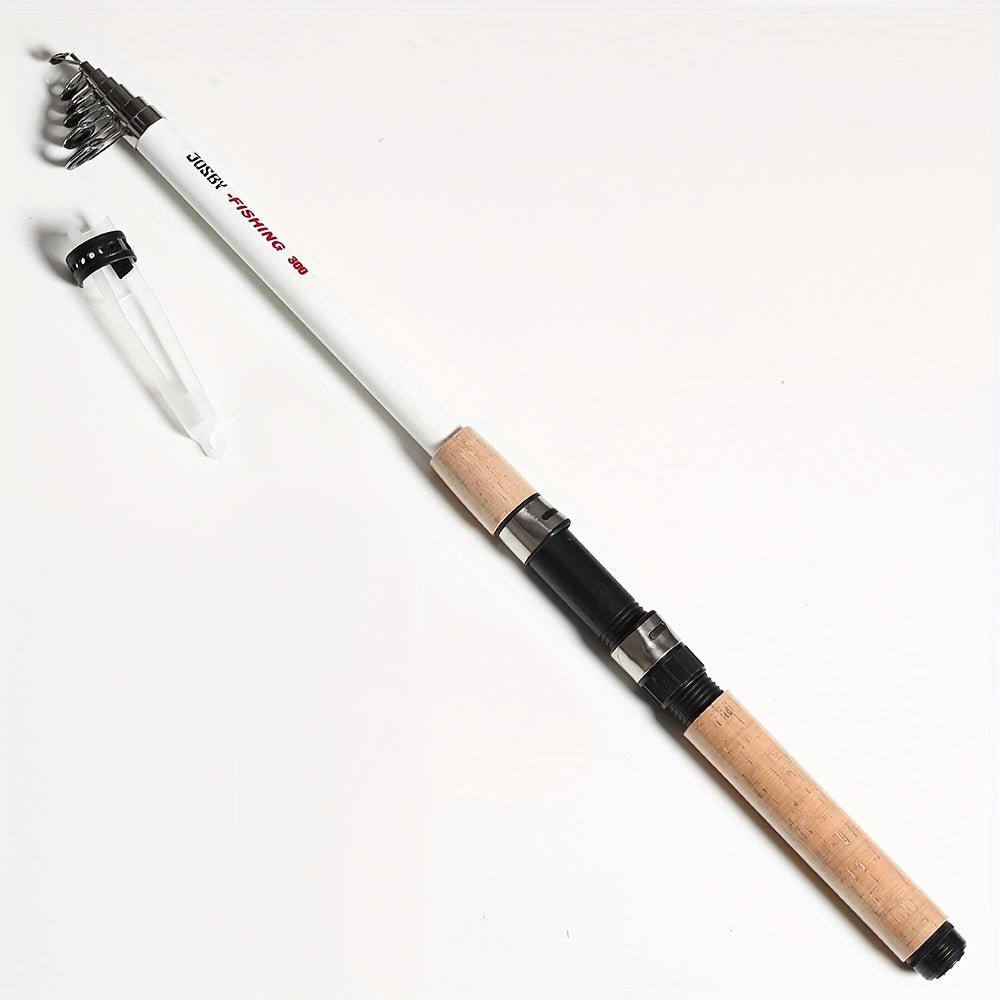 JOSBY portable fishing rod offers high performance with durable fiberglass and easy travel design. Available in lengths from 2.1m to 3.6m.