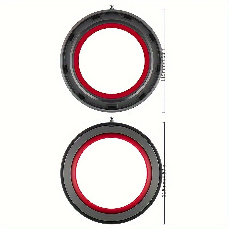 Upgrade your Dyson V10/V11 Vacuum Cleaner with a Long-lasting PVC Dust Bin Seal Ring for Improved Suction and Performance