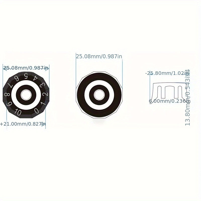 2/4 шт. гитарные ручки с двенадцатигранным дизайном для регулировки громкости. Подходят для электрогитар PRS, SG и Les Paul. Геометрический дизайн с глянцевой отделкой.