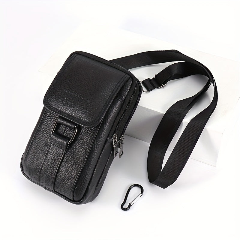 Men's stylish waist bag for walking, cycling, and gym workouts