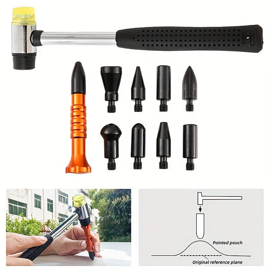 Car Body Paintless Repair Tool for Protruding Points and Dents