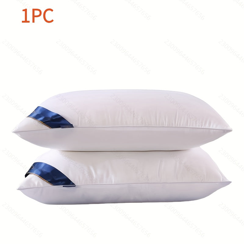 5-Star Hotel Quality Pillow with Non-Collapse High Pillow Core, Hypoallergenic Polyester Cover, Machine Washable