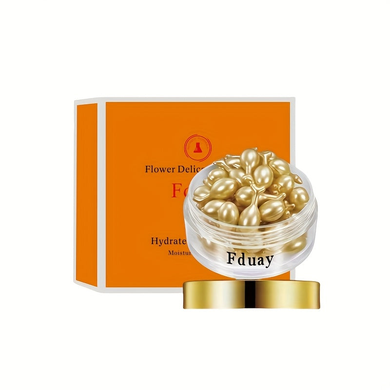 30 capsules of placental hyaluronic acid essence improve skin texture, moisturize, and make skin appear younger, deeply hydrating and giving a radiant glow. Suitable for travel, can be used