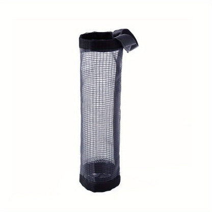 The Space-Saving Mesh Plastic Bag Rack is a breathable, washable, and foldable solution for organizing your kitchen. It is the perfect choice for maximizing space and keeping your bags organized.