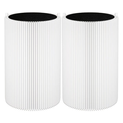 Blue Pure 411 filter replacement compatible with Blueair Blue Pure 411 air purifiers, featuring H13 true HEPA filter and activated carbon for maximum purification.