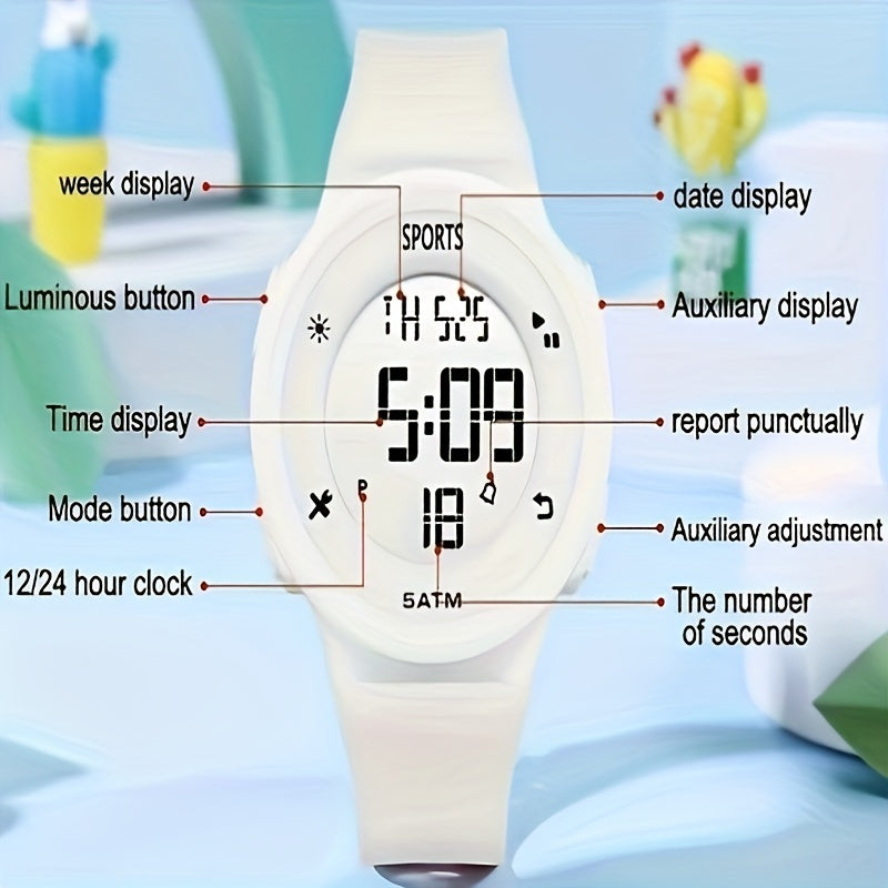 Active Lifestyle? Try the Digital Sports Watch with High-Resolution Display