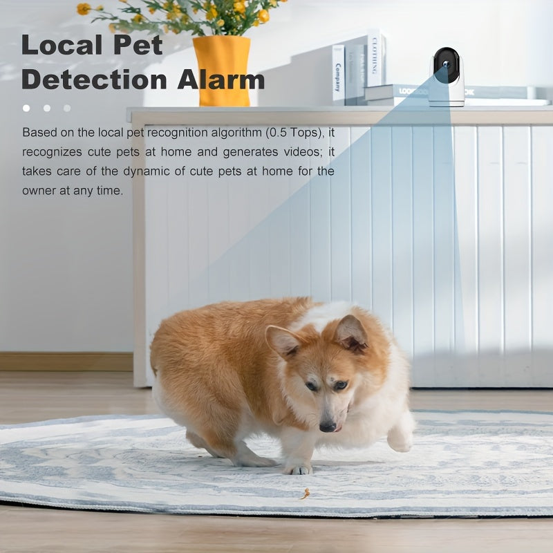 Upgrade your home security with the Motion Detective Smart WiFi Camera. Features include 1080P HD resolution, two-way audio, night vision, USB power supply, and compatibility with tablets and smartphones.