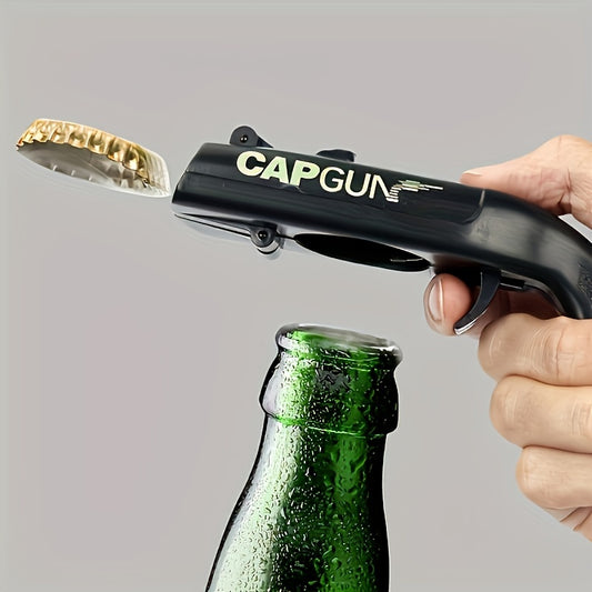 Creative beer bottle opener is perfect for family parties, barbecues, and outdoor gatherings, requires no power, and provides entertainment.