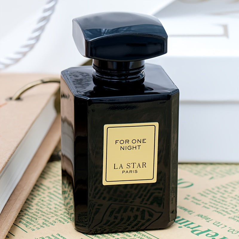 Luxury men's cologne with a blend of vanilla, coffee, cedar, and wood scents. Enhances confidence and charm, perfect for gifting on Valentine's Day or Father's Day.