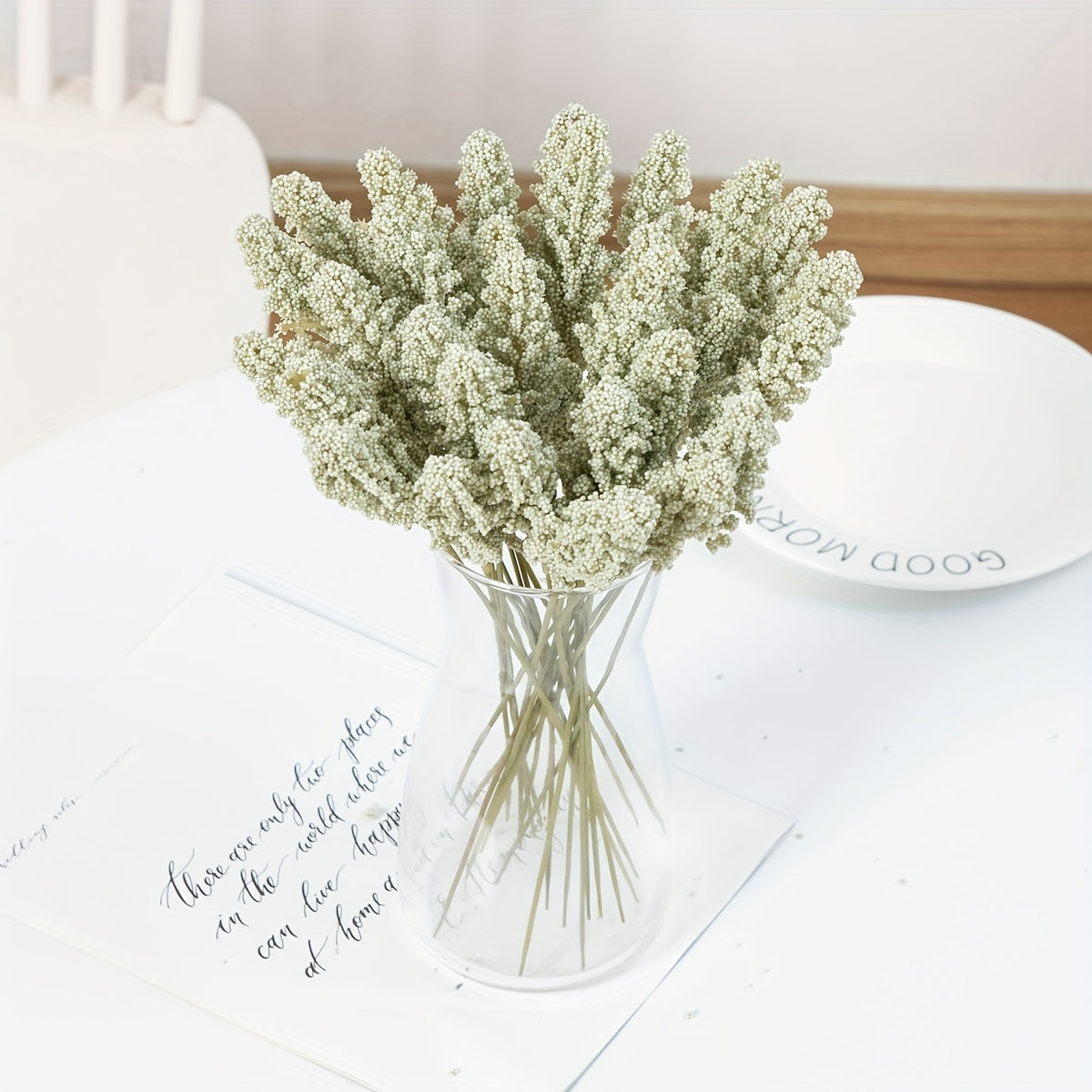 Artificial lavender bouquet for home decor, weddings, and gardens