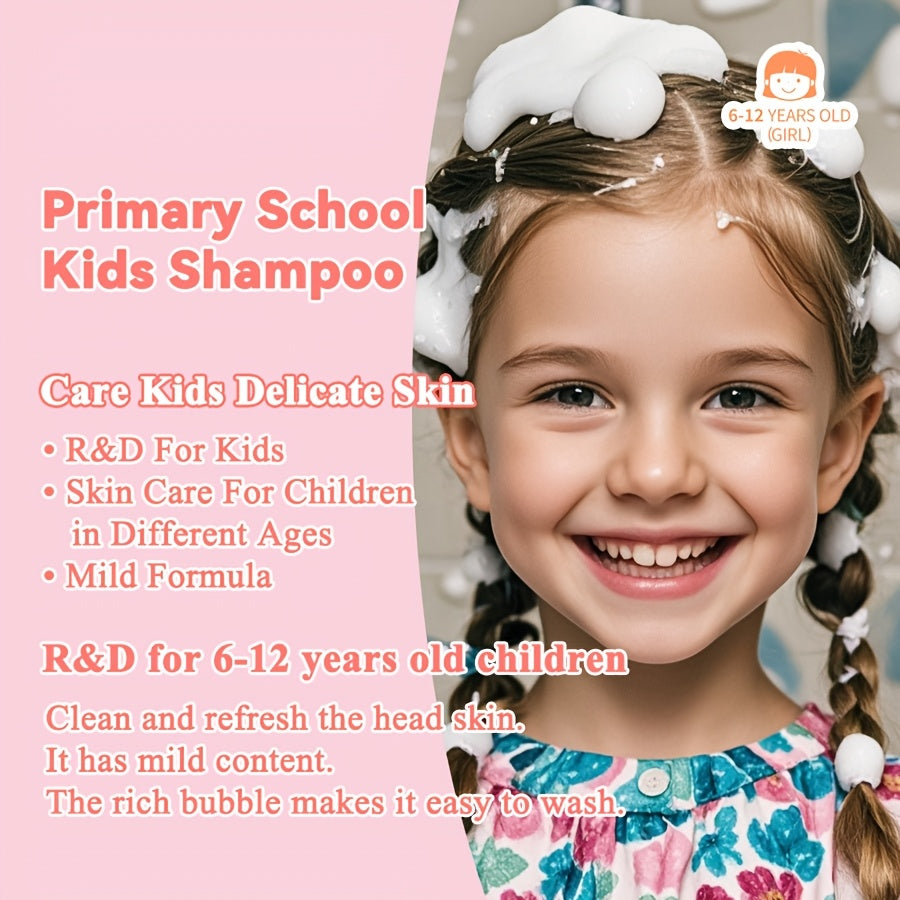 Y.A.B.Y Kids Shampoo is specifically designed for girls aged 6-12. This gentle formula is tangle-free and leaves the scalp clean. The long-lasting fresh scent will keep your child's hair smelling great. This liquid shampoo is made of plastic material and