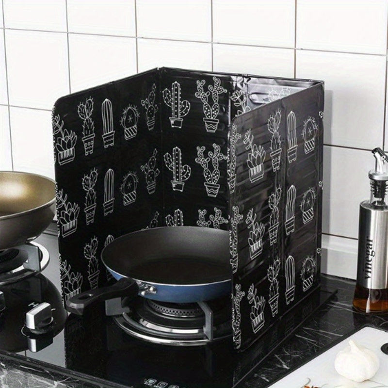 Kitchen Oil Splatter Guard Value Package - Choose from 10, 20, or 30 Pieces. These metal cooking grease splash screens are foldable stove shields with an anti-splash baffle plate and heat insulation, making them a must-have cooking tool.