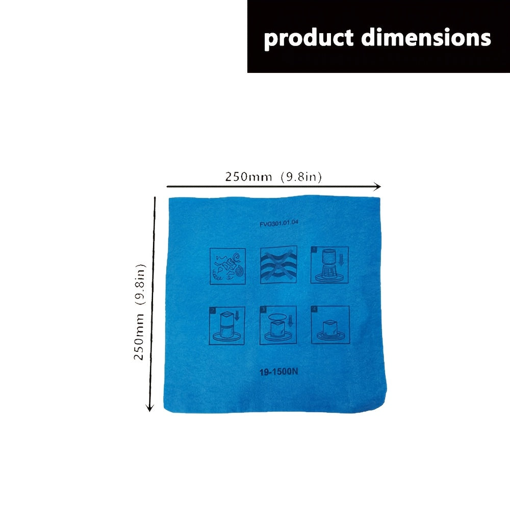 Многоразовый нетканый фильтр, тканевый материал, упаковка 1 шт., совместимый с частями пылесоса Stanley & PorterCable 15.14 L для влажной и сухой уборки - #20-1100