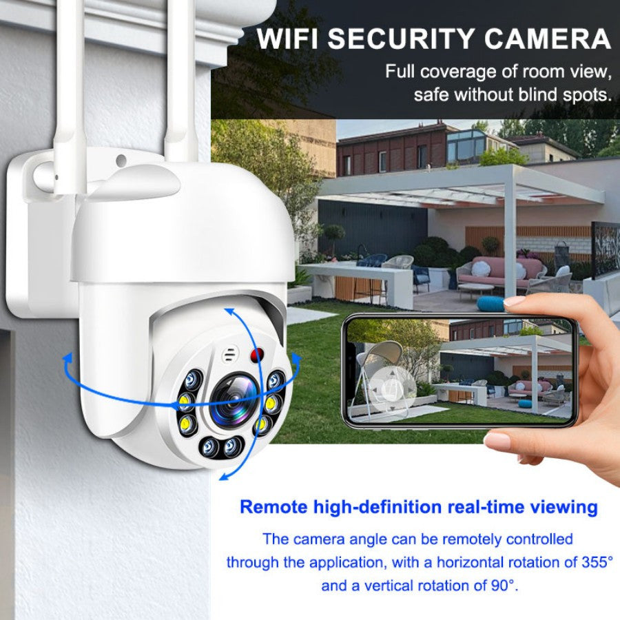 Introducing the THIRYWO 2MP Wireless Security Camera System, featuring 2.4 WiFi connectivity, Full Color Night Vision, Audio CCTV Monitoring, and a 360 IP Camera perfect for home and pet surveillance. Keep an eye on your beloved pets with the Pet Room