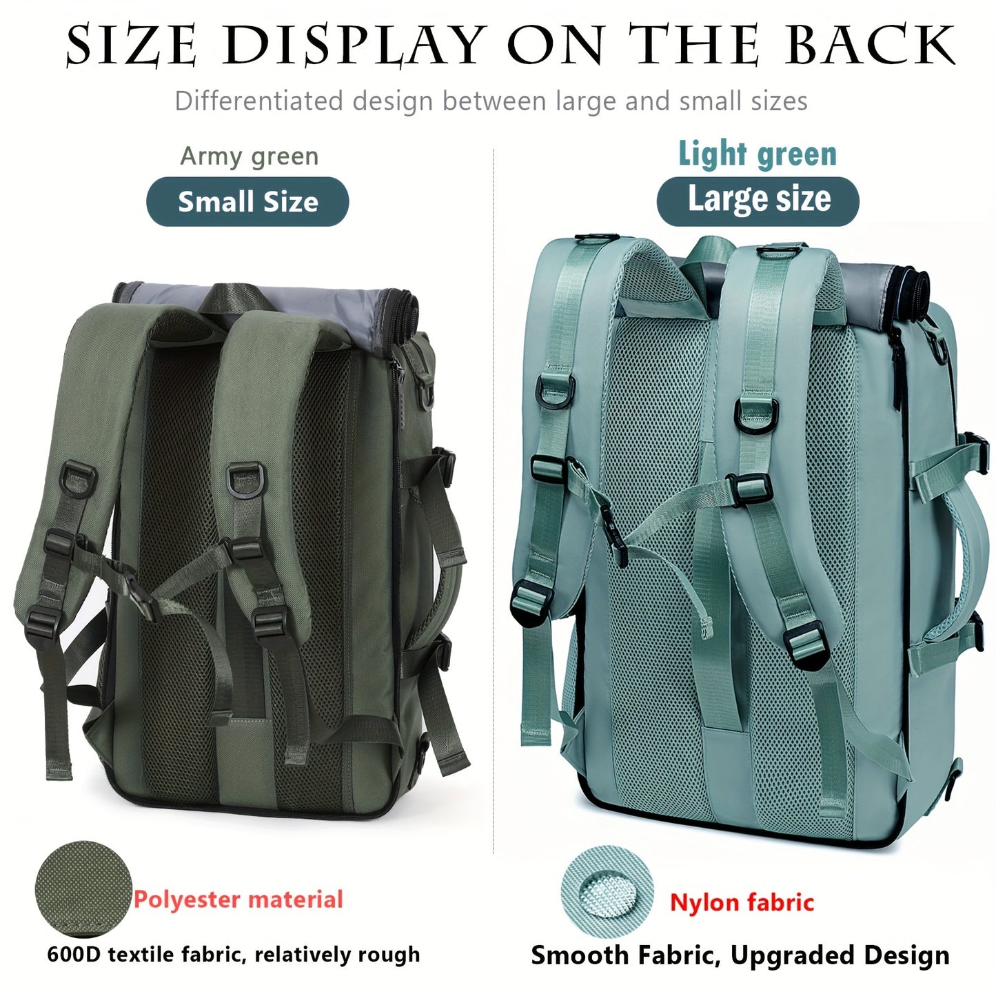 Stylish hiking backpack for men and women with shoe compartments, charging ports, and space for a 17-inch laptop. Ideal for leisure, campus, daily commute, travel, and fitness.