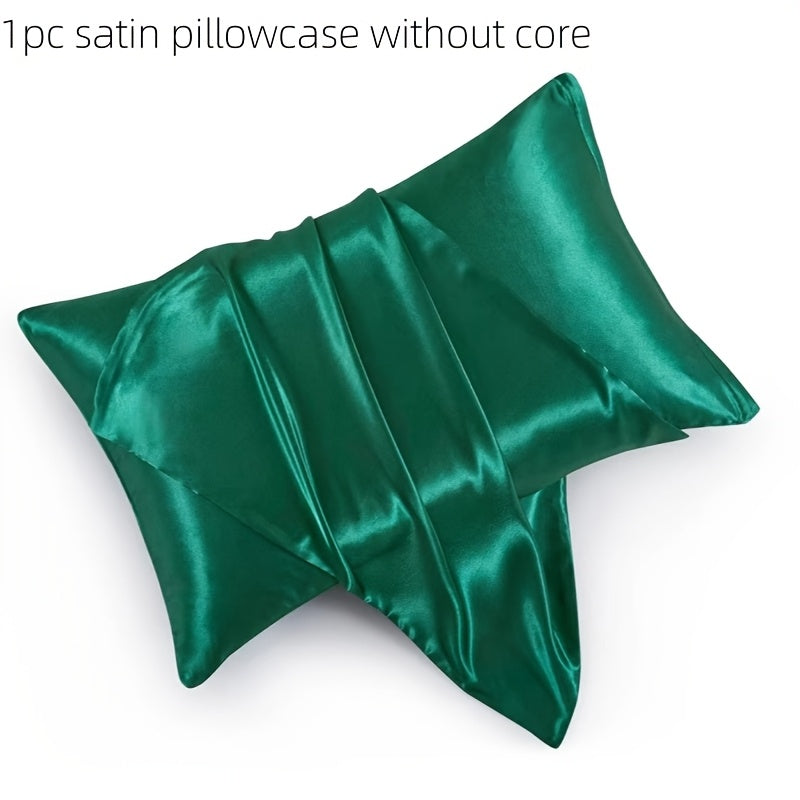 One popular classic color satin pillowcase with comfortable feel, featuring an envelope closure for easy use. A great choice for promoting healthy skin and hair.