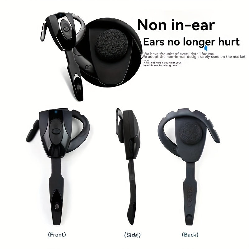 Scorpion Car Wireless Headset with long standby, high-definition calling, for sports, outdoor activities, office, car, and cycling, universal use.