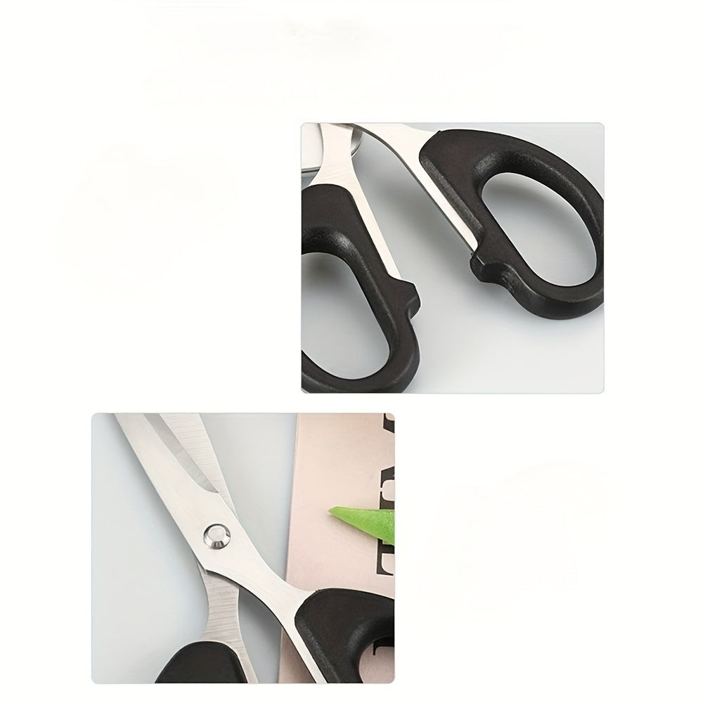 5-piece Craft Scissors Set with Stainless Steel Blades and Ergonomic Handles - Ideal for Office, Home, Sewing, Paper & Art Projects.