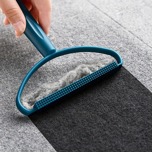 Lint remover a portable magic cleaner tool for clothes, carpets, and pets' hair.