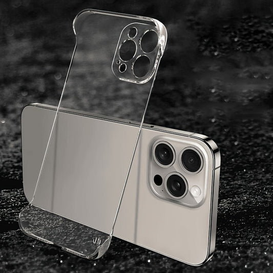 Clear hard PC case for various iPhone models