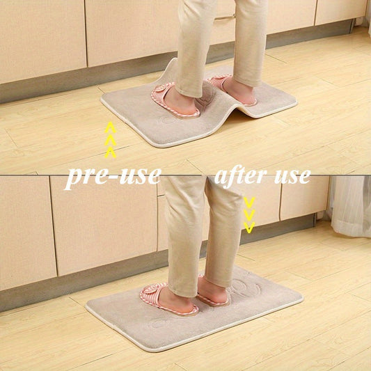 8 pieces of PPSU non-slip carpet gripper pads with double-sided PU adhesive that are washable and invisible. These fixation stickers are perfect for preventing rugs from moving in entryways, rooms, and bedrooms. Ideal for multi-purpose use.