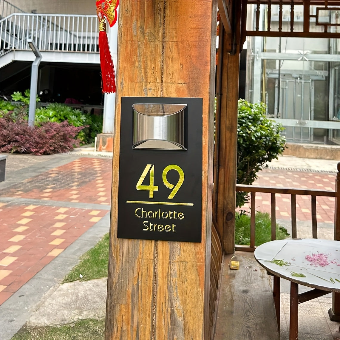 Personalized 3D Acrylic Address Sign